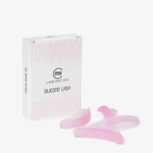 Silicone lash pink pads taille