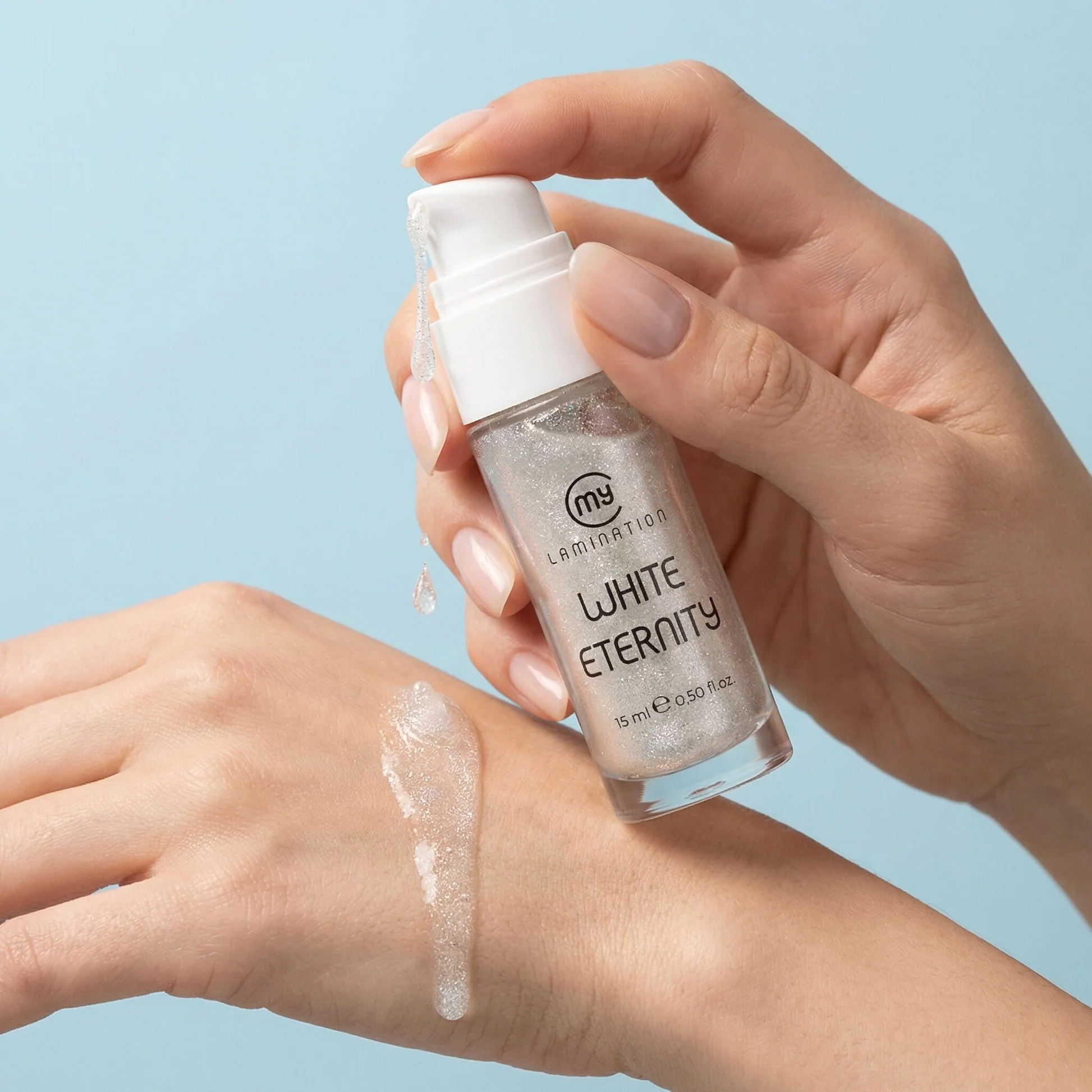 White Eternity - Sérum Professionnel pour Cils et Sourcils My Lamination 15ml – Image 2