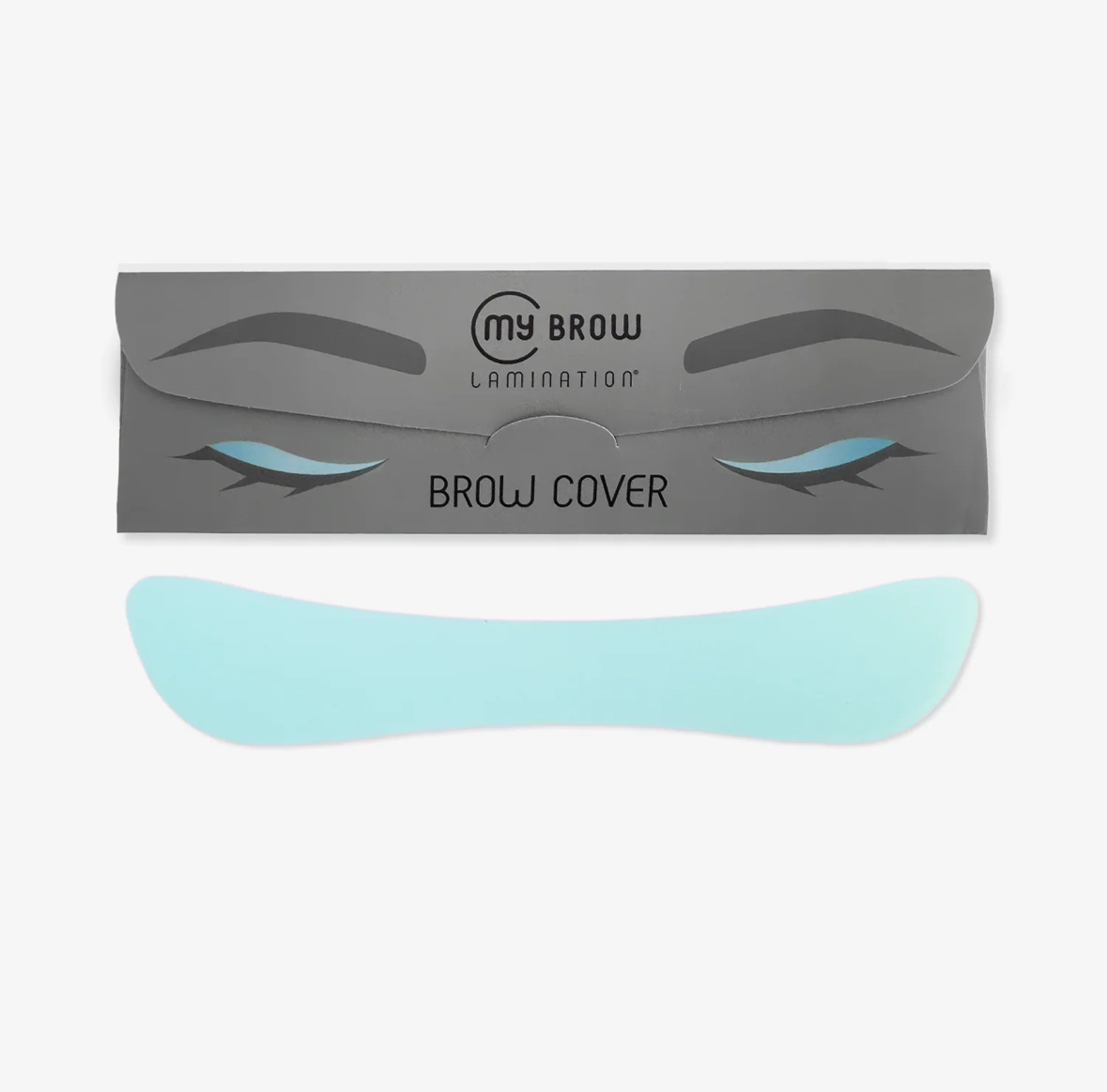 Brow Cover Silicone Réutilisable Bleu – Patch Professionnel pour Brow Lamination – Image 5