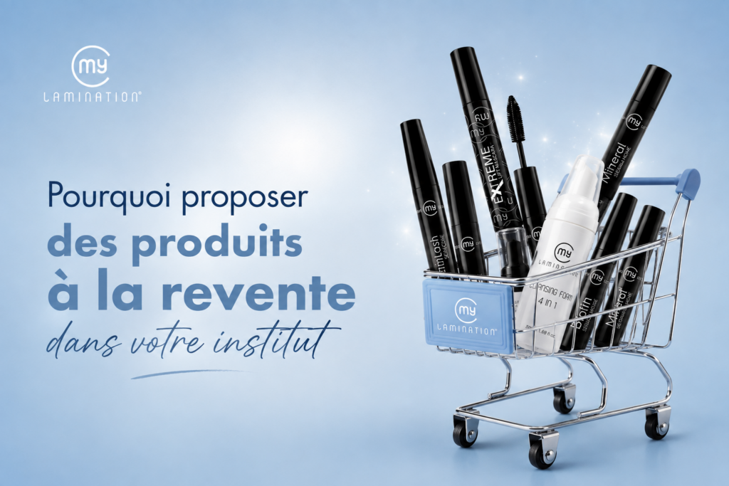 La prestation cabine ne représente qu'une partie de l'expérience cliente.
En proposant une routine de soins adaptée, vous accompagnez vos clientes bien après leur rendez-vous.